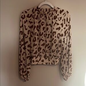 Leopard Print Women's Top